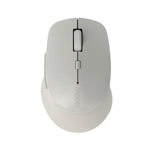 Multi-mode trådløs optisk mus 2.4GHz/BT 3.0/BT 4.0 "M300" Lysegrå