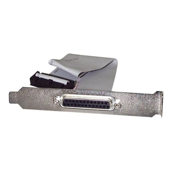 Paralleliportti kaapeli - STARTECH - DB25 naaras IDC 25 nastaa - 40 cm - Harmaa - Kaapeli