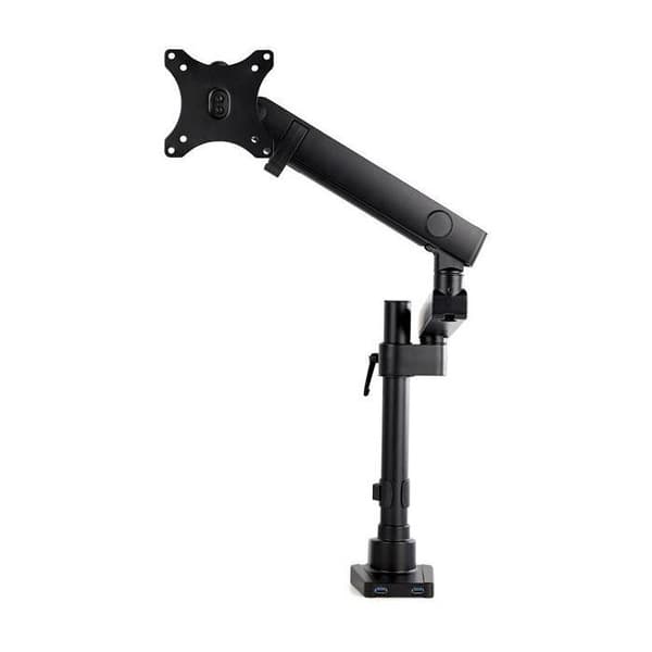 STARTECH ARMPIVOT2USB3 PC-näytön varsi - Nivelletty - Musta - 17"-34"