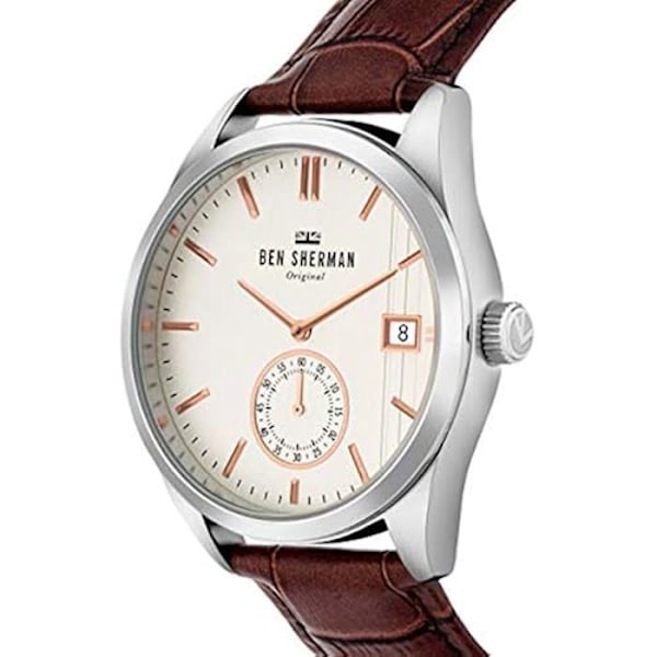Ur - BEN SHERMAN - WB039T - Analog - Kvarts - Sort læder Svart