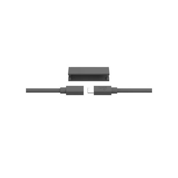 LOGITECH Tilpasning PC MØDE 10M MICROFONKABEL GRAFIT WW 180280