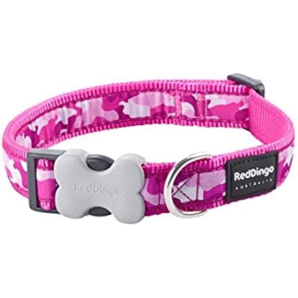 Krave - RØD DINGO - Stil - Hot Pink - Justerbar - Holdbar