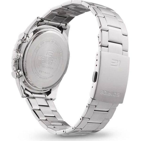 Ure - CASIO - EFS-S570D-3AUEF - Rustfrit stål - Grøn urskive - Vandtæt 10 bar Pengar