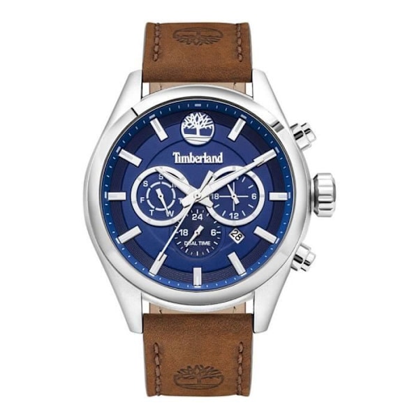 Herreur - Timberland - Ashmont TBL.16062JYS/03 - Ægte brun læder - Rustfrit stål - Elegant Blå