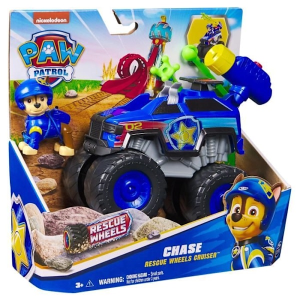 SPIN MASTER AJONEU + FIGUURI RESCUE WHEELS CHASE La Pat' Patrouille