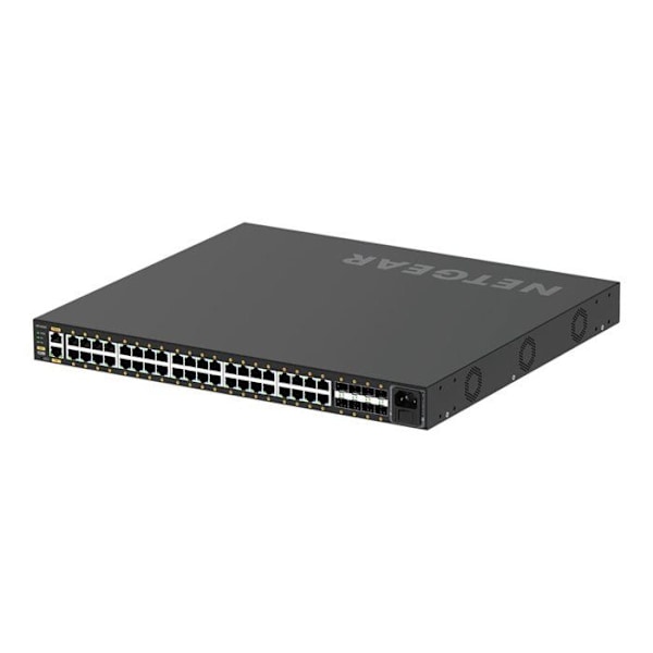Switch Ethernet - NETGEAR - GSM4248P - 40 porte Gigabit - PoE+ 480W - Rackable