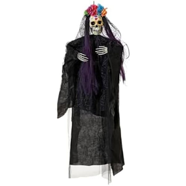 Juhlasisustus - BigBuy Home - Halloween luuranko - Monivärinen - 120 x 90 x 14 cm - Etninen mångfärgad