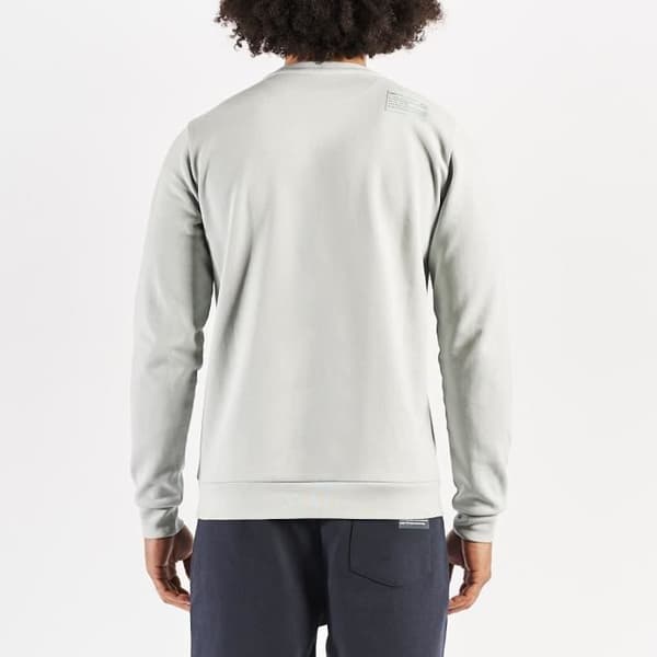 Sweatshirt - Kappa - Edard - Grå - Lange ærmer - Miljøvenlig Grå M