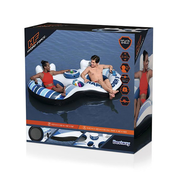 Bestway Rapid Rider oppusteligt hjul 251 x 132 cm