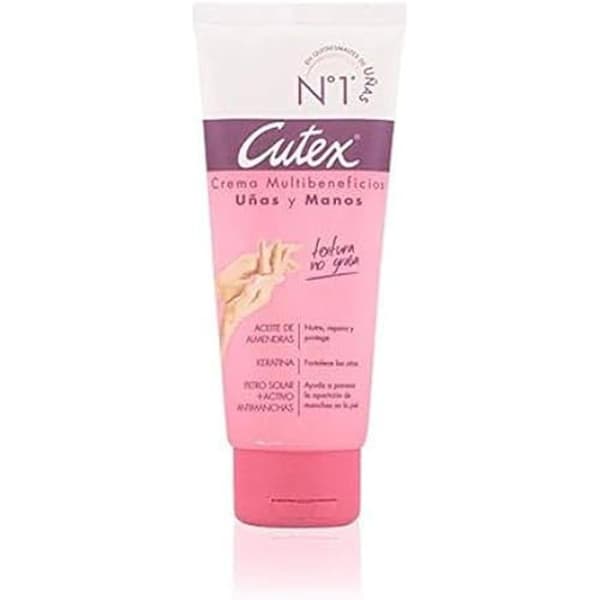 Håndcreme - CUTEX - Mandlerne - 100ml - Unisex - Alle hudtyper