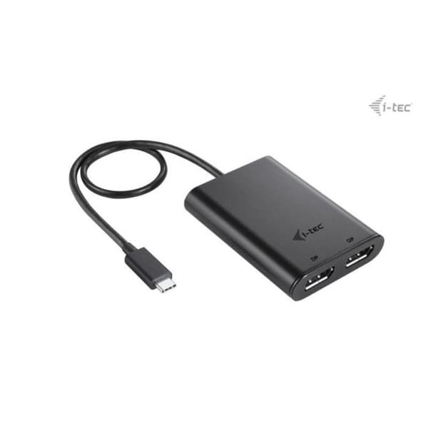 I-Tec C31DUAL4K60DP Musta sovitin