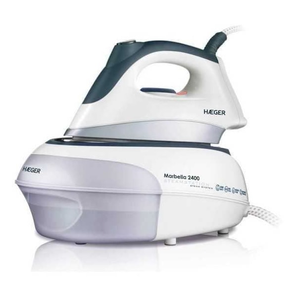 Haeger Marbella dampgenerator strygejern 0,9 L 2400W