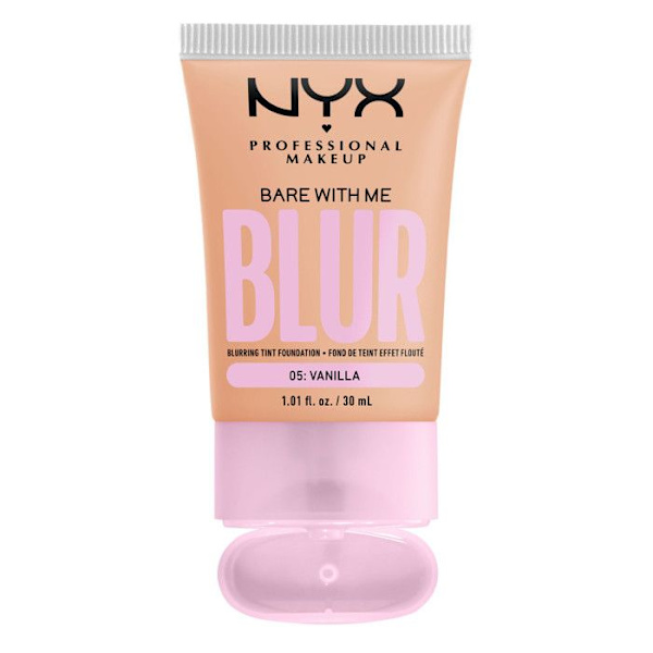 Pohjustusvoide - NYX Professional Makeup - Bare With Me - Sävy VANILLA - Vegaani - 12h kosteutusta VANILJ