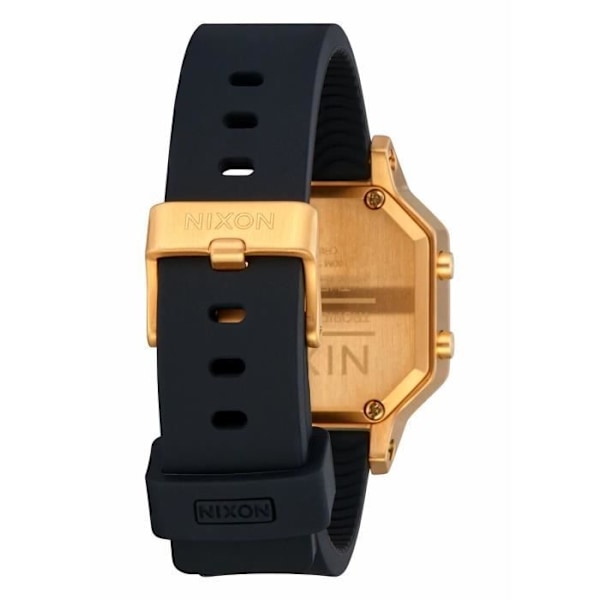 Naiskello - Nixon - Siren SS - Vedenpitävyys - Silikonihihna - Digitaalinen näyttö guld/svart