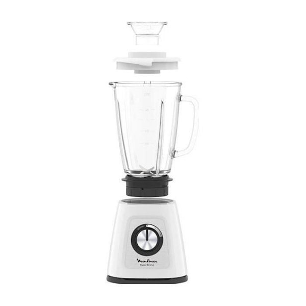 Blender - MOULINEX - BlenderForce Lasi - 1,75 L - 800W - Valkoinen - LM430110