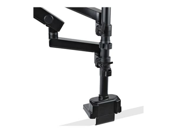 Skrivebordsskærmstøtte til 2 Skærme - StarTech - ARMDUALPIVOT - Højdejusterbar - Aluminium - Mat sort