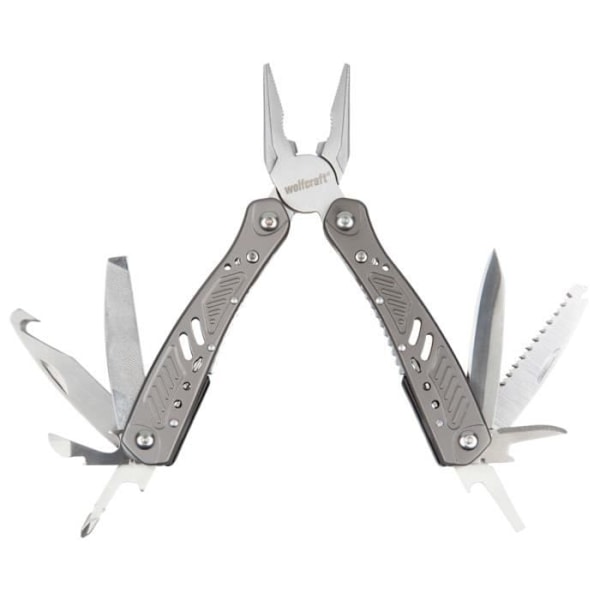 wolfcraft 13-i-1 multifunktionel kniv med skede