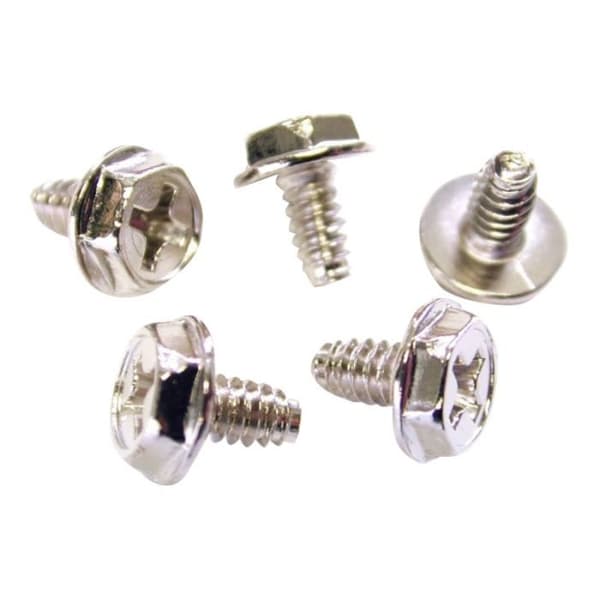 STARTECH erstatningsskruer 6 mm #6-32 til computersamling - Pakke med 50 - Computersamlingsskruer - 6