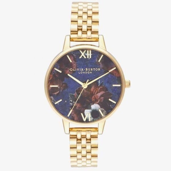 Ur - Olivia Burton - OB16SP13 - Læder og rustfrit stål - 34 mm - Analog klokke