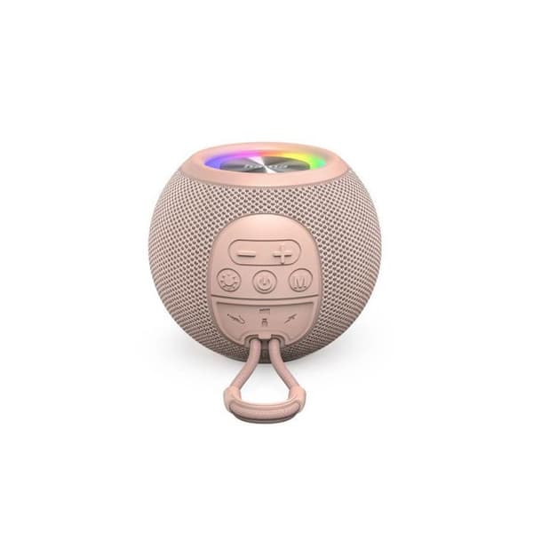 Bluetooth Højttaler - HAMA - Kugleformet Højttaler - 5 W - Rosa - 10 timers batteritid Rose
