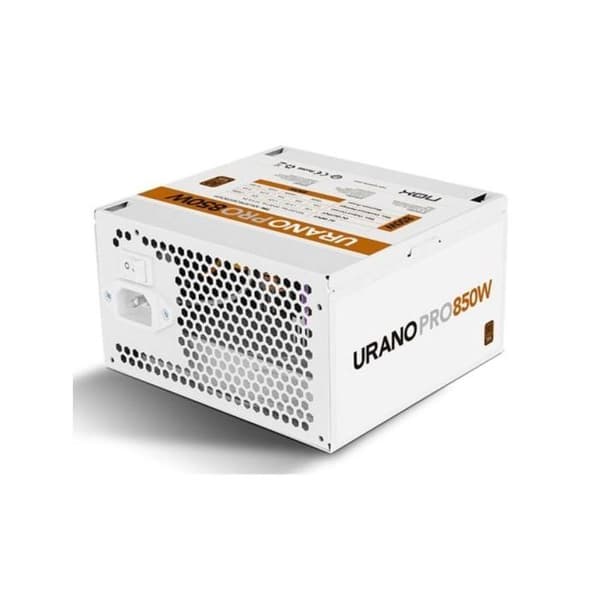 NOX 850W 80 PLUS Bronze Urano PRO Hvid strømforsyning med stille blæser