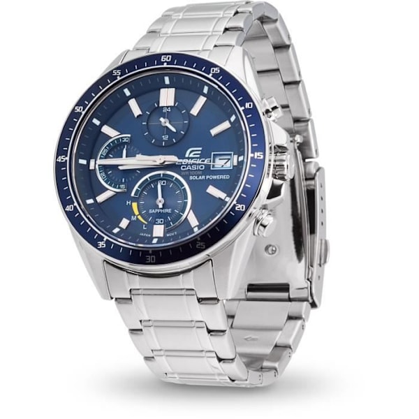 EDIFICE ur i rustfrit stål - CASIO - Grå - Kvarts - Safirglas Grå