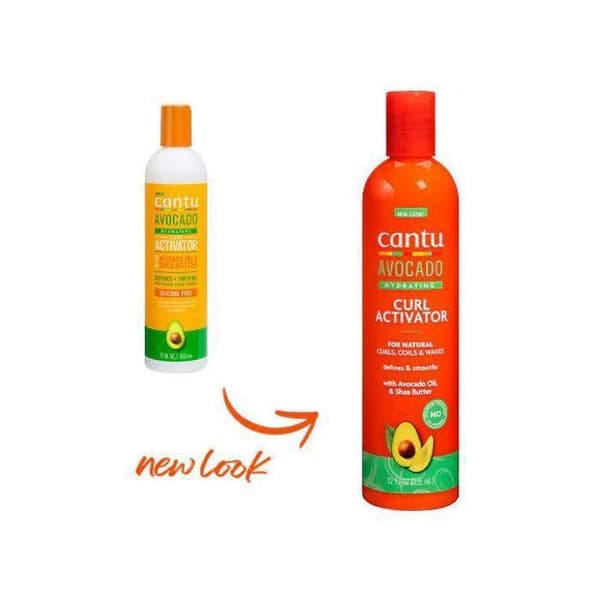 Kræm til aktivering af krøller - CANTU - Avocado - 355 ml - Krøllet og kruset hår - Fugter og definerer krøllerne