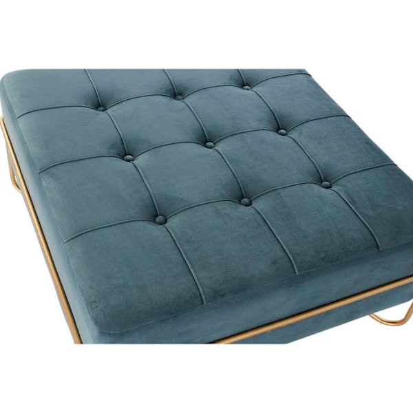 Penkki penkki metallia, polyesteriä, samettia ja MDF-puuta DKD Home Decor blå/guld