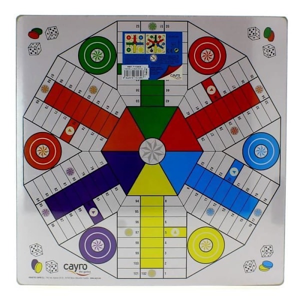 brädspel parcheesi- SAMLINGSKORT TILLBEHÖR