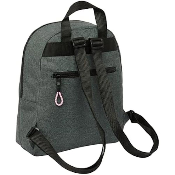 Glowlab M846 Magic Flow Mini-ryggsäck för dagligt bruk, idealisk för barn i olika åldrar, bekväm och mångsidig, Svart