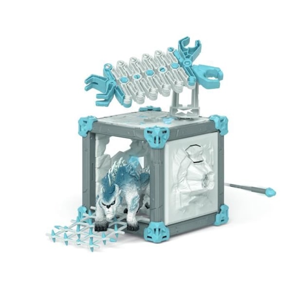 Coffret BattleCave Beast of Ice, SCHLEICH 42733 Eldrador, Fra 4 år Flerfärgad