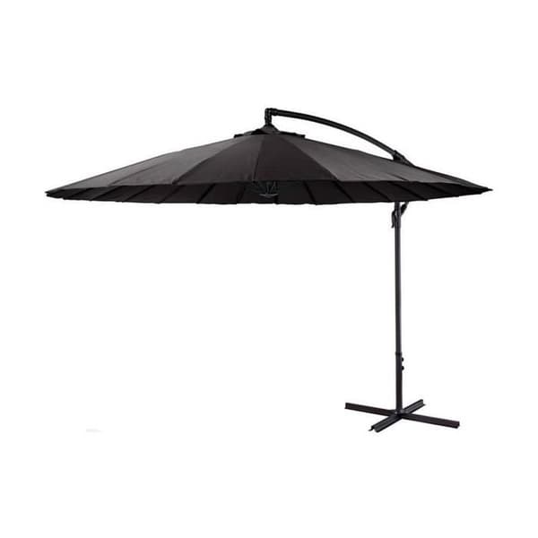 Parasol - AMBIANCE - Ambiance - Hvid - Mørkegrå - 3 meter
