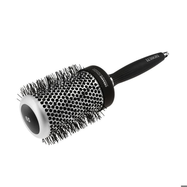 Rund Børste - LUSSONI - Hot Volume 65mm - Til Langt Hår - Unisex - Voksen