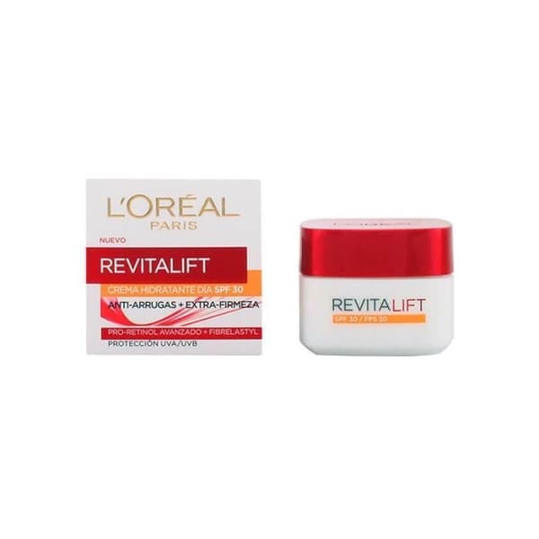 L'Oreal Make Up - REVITALIFT ryppyjä estävä päivävoide spf30 50 ml - -
