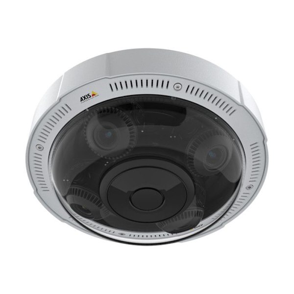 AXIS P3727-PLE 02218-001 overvågningskamera - 360° vision - Udendørs - Nattesyn - Forbundet objekt Sort, Hvid