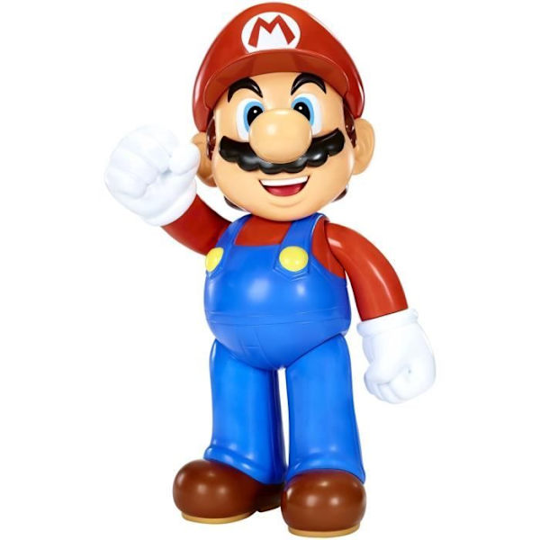 Mario-hahmo 50 cm - JAKKS PACIFIC - Miniatyyrihahmo - Sininen - 7 nivelpistettä POLJP78254