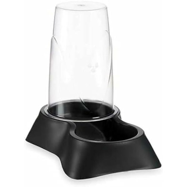 Djurmatare - MASCOW - Svart Dispenser - 3,5 L - Polypropen - 4 enheter Svart