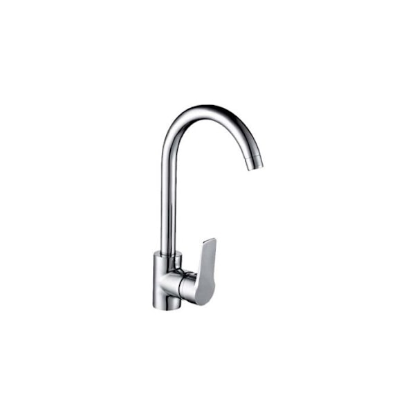 Etgrebs vask vandhane. Højt næb. [E3-01140] Chrom