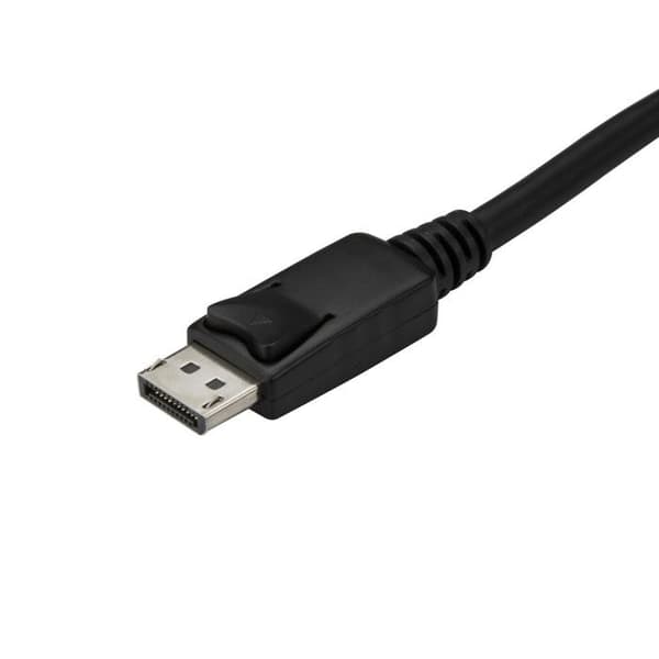 STARTECH 3m USB-C DisplayPort 4K 60Hz -sovitinkaapeli - musta - ensimmäinen pää: 1 x USB Type C Uros Thunderbolt 3