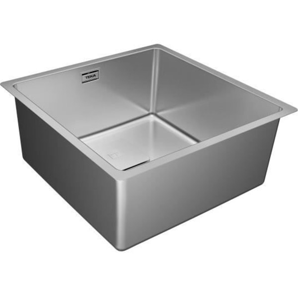 TEKA Flexinéa RS15 inbyggd diskho - Trippelinstallation - Fyrkantig - Slät 18/10 rostfritt stål
