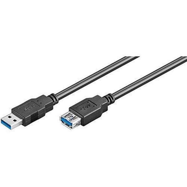 USB-kaapeli - EWENT - EW-100203-030-N-P - 3 m - USB A - USB B - Uros-Naaras