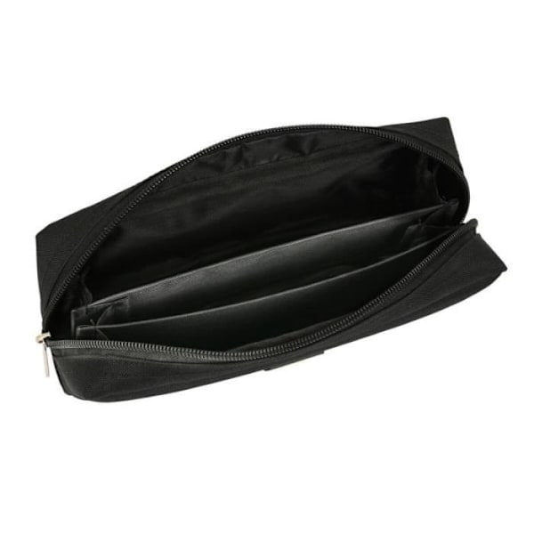 Skolväska - Safta - Surf Svart - Polyester 600D - 21 x 8 x 8 cm - Dragkedja Svart