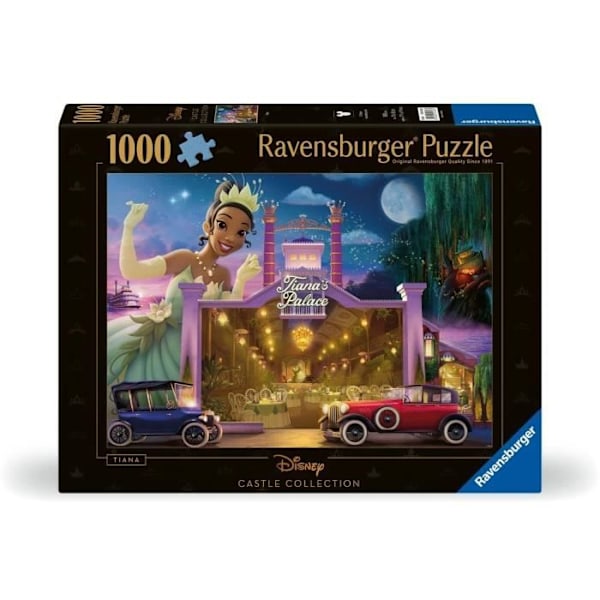 Pussel 1000 bitar Tiana, Disney Princesses-kollektion, från 14 år, Pussel av hög kvalitet, Disney, 12001343, Ravensburger