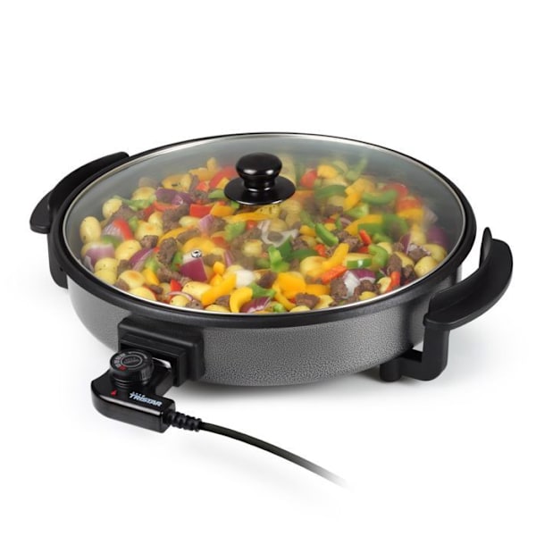 Tristar PZ-2963 multifunktions stegepande - 30 cm - 1,75 L - Til 4 personer - Justerbar termostat - 1500 W