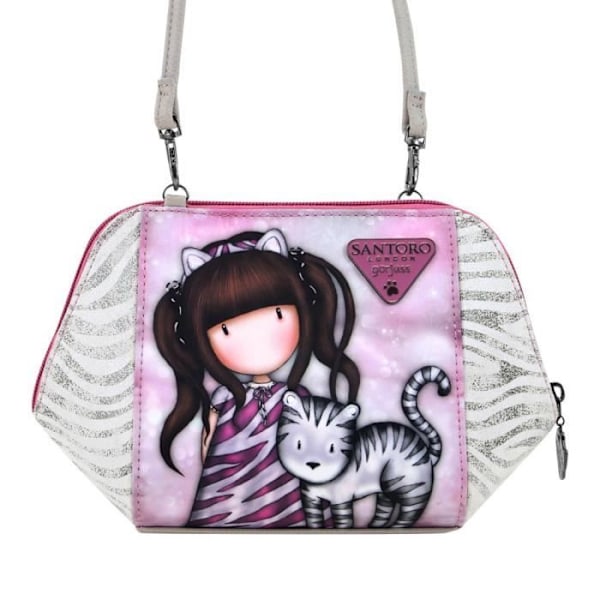 Skuldertaske - SAFTA - Gorjuss Ruby Wild - Multicolor - 26x15,5x9,5 cm - Lynlås Flerfärgad