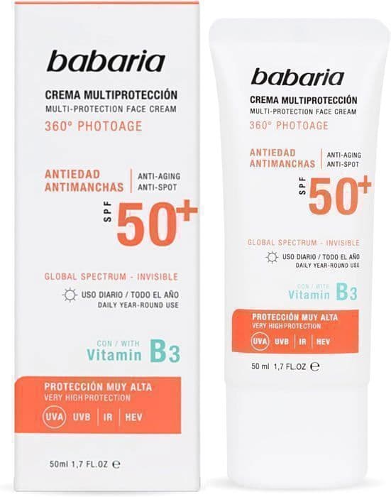 BABARIA - Babaria Solar Multiprotection Anti-Spot Cream Spf50 50ml