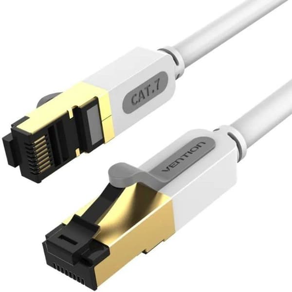 RJ45 Cat.7 - Vention - SFTP - 2 m - Harmaa - ICDHH - Pyöreä