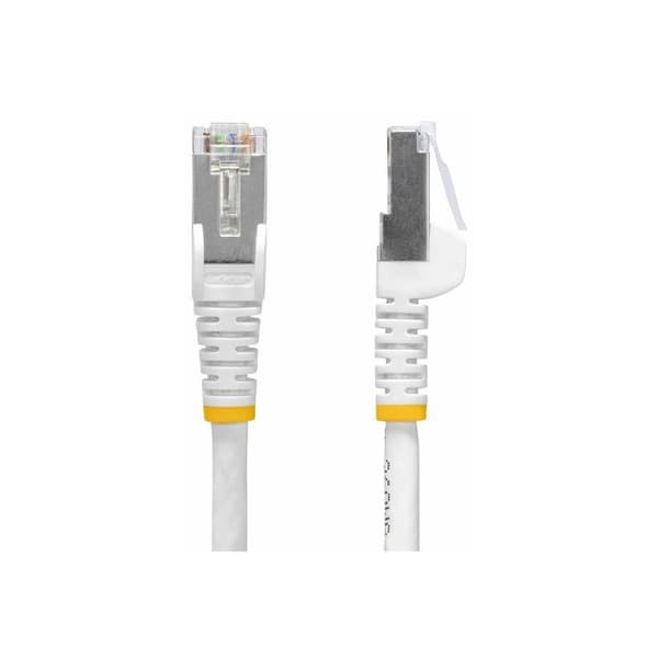 - StarTech.com - StarTech.com 5m Hvid CAT8 Ethernet Kabel, Snagless, S/FTP, 25G/40G - Tilslutningsledning - RJ-45 (M) til RJ-
