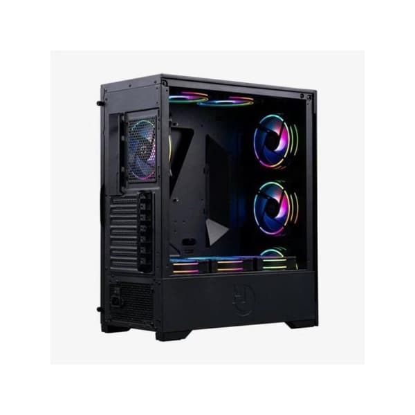Hiditec ATX Semi-Tower Case, Legeret stål, Multicolor, Estándar Multifarvet