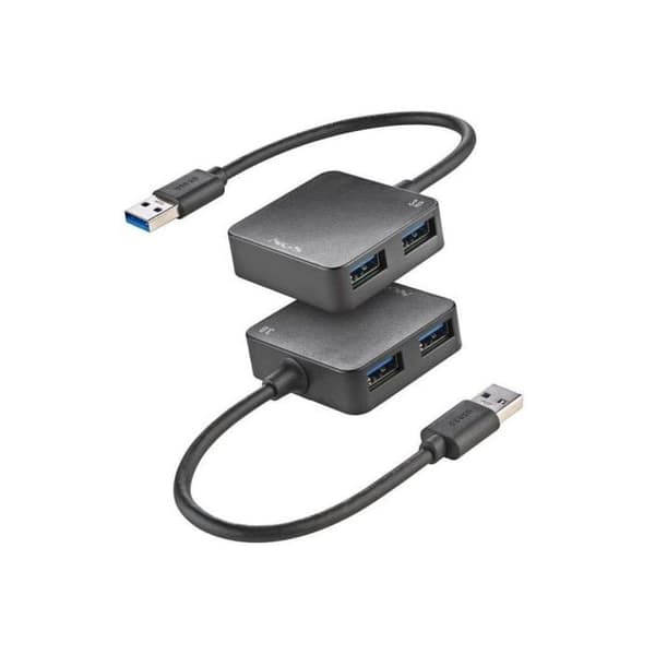 USB Hub - NGS - IHUB3.0TINY - 4 porte - Overførsel 5 Gbps - Kompakt og bærbar